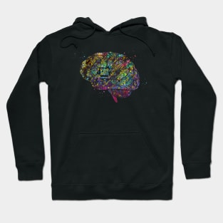 Circuit Brain Hoodie